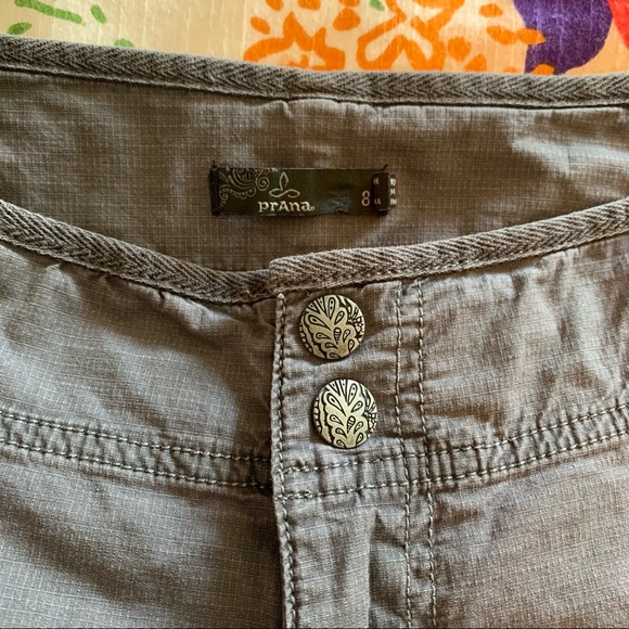 PrAna grey cargo pocket joggers - Picture 4 of 7